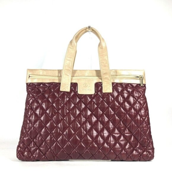 CHANEL Bicolor CC CC Mark Cococoon Quilted Shoulder bag Tote Bag Shoulder Bag - Picture 1 of 14